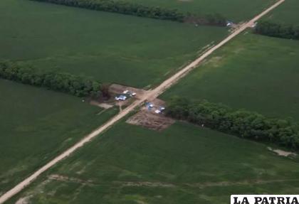 Santagro, predio avasallado /EL DEBER