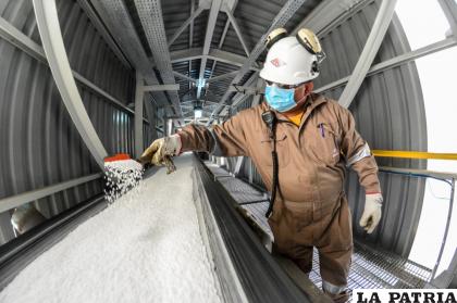 Producción de urea en la planta industrial de Bulo Bulo
/YPFB