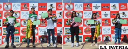 Previa a la presentación de la prueba nacional se premió a los campeones /LA PATRIA