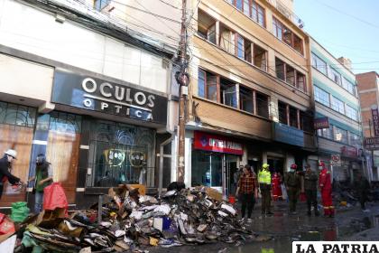 Controlaron el incendio, pero los daños fueron de relevancia