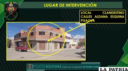 La casa de citas funcionaba en la Aldana y Pisagua /LA PATRIA
