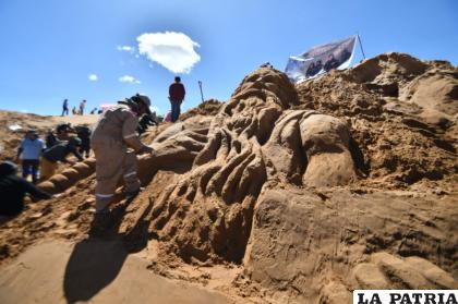 Se hizo el detalle y la conclusión de las obras a vista de los visitantes
