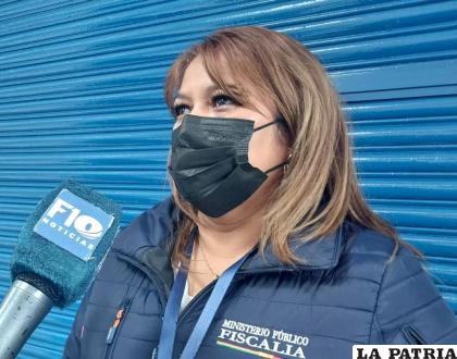 La fiscal Guardia informa sobre el caso /FGE