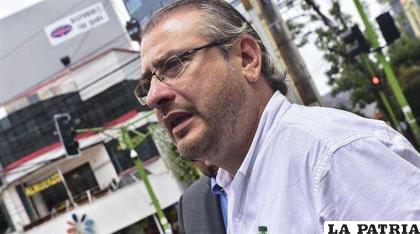El expresidente del Comité pro Santa Cruz, Rómulo Calvo /EL DEBER