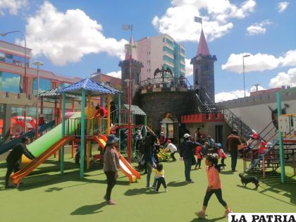 Parques fueron la atracción principal de los niños /LA PATRIA