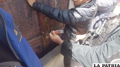 Uno de ellos, llevaba una navaja plegable /LA PATRIA