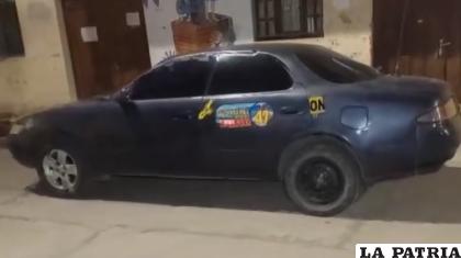 Taxi usado para cometer violaciones /ANF