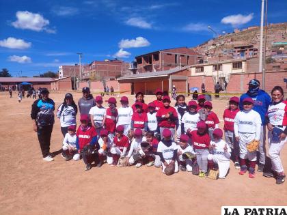 Oruro terminó invicto en el certamen nacional de béisbol mixto Sub-10 /LA PATRIA