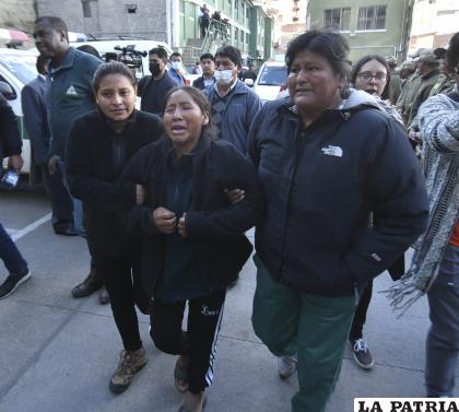 Familiares lloran la muerte de la niña y piden pena máxima /APG