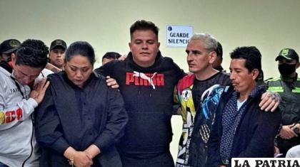 Yassir Molina y los hermanos Bascopé fueron sentenciados a 6 años de prisión /Internet
