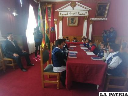 Gabinete Municipal Infantil del GAMO planteó propuestas / LA PATRIA