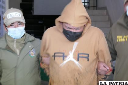 El implicado es trasladado a instalaciones del Ministerio Público /LA PATRIA