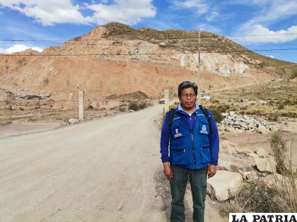 Cepeda niega acusaciones y argumenta que fue a inspección en el cerro San Pedro /Cortesía 