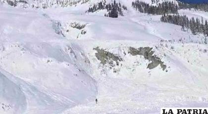 Los tres estudiantes fallecieron por una avalancha al Noreste de Italia /Referencial