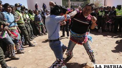 El tinku es un ritual muy tradicional de Bolivia /LOS TIEMPOS