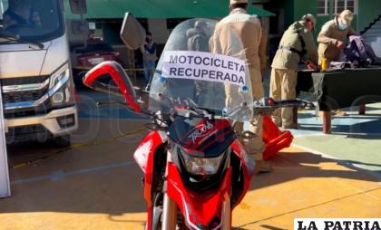 Diprove en Oruro recupera varias motocicletas /Red UNO