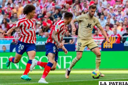 Una acción del triunfo de Atlético de Madrid frente al Almería /as.com
