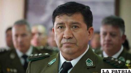 Comandante Isnado informó sobre el accidente de tránsito /Ministerio de Gobierno