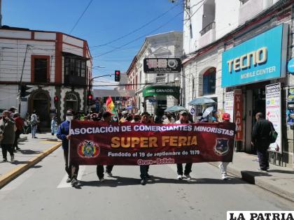 Marcha de gremiales en rechazo a la Ley 280 
/LA PATRIA
