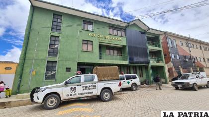 El implicado fue aprehendido por la Felcv en Huanuni /LA PATRIA