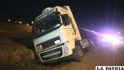 El motorizado permaneció en el lugar toda la noche /LA PATRIA