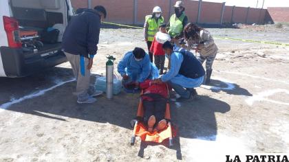 Según dispusieron, también se hizo la atención médica /Cortesía