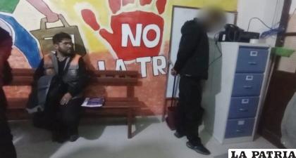 El implicado fue aprehendido y trasladado a El Alto 
/DIO
