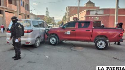 La colisión se reportó la mañana de ayer /LA PATRIA