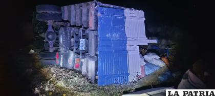 El fatal accidente se reportó en la ruta Oruro-Potosí /Tránsito