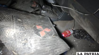 Hallaron una lata de cerveza en el interior /LA PATRIA