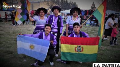 Residentes bolivianos en Argentina. Imagen: Bolivia Al Aire TV /BV
