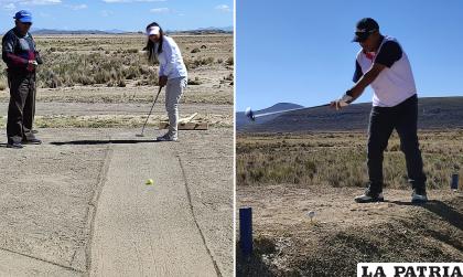 El golf se vivió a toda intensidad en Oruro /LA PATRIA