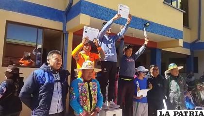 Juan Jorge Gonzales el mejor en Mayores varones /Cadena deportiva