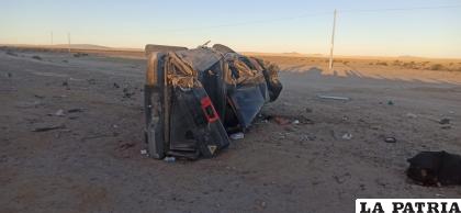 El suceso fue atendido a las 7 de la mañana / Tránsito
