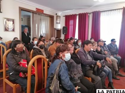 Reunión entre el Concejo y Control Social /LA PATRIA