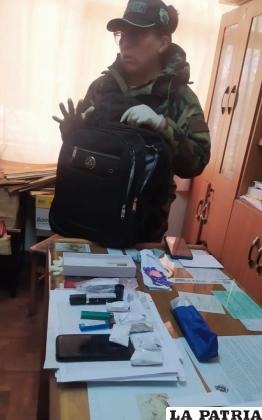 La Felcn secuestró droga y encendedores al alumno de la escuela /DIO
