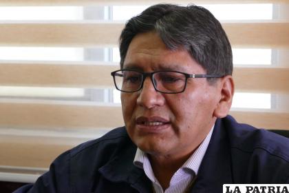 Fausto Veliz Corrales, gerente general de la EMV /LA PATRIA 
