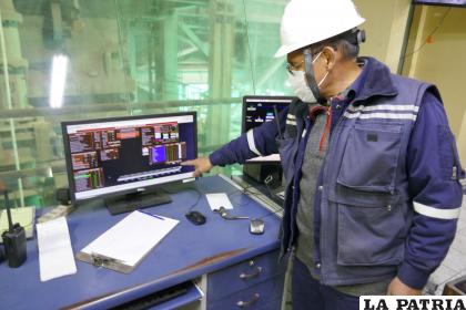 Todo el proceso es monitoreado de manera computarizado /LA PATRIA