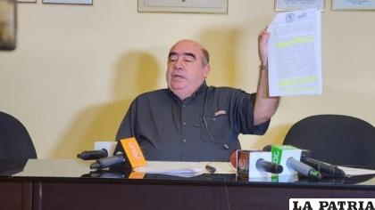 El abogado de los propietarios del predio Santagro, Jorge Franco / Santagro