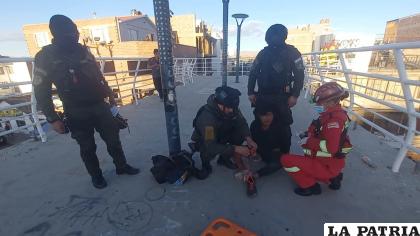 Fue puesto a buen resguardo /LA PATRIA