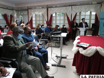 CNS Oruro realizó la rendición pública de cuentas inicial 2023 /CNS
