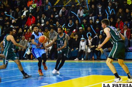 Browning volvió a ser la pieza clave del equipo celeste /LA PATRIA
