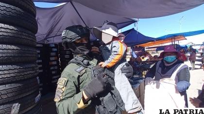 El niño fue encontrado en el sector de la Auto Venta / GTS
