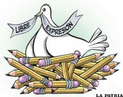 La libertad de expresión es pilar fundamental de la democracia