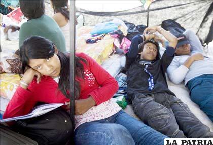 Comunidad toba levantó el campamento que había montado en una de las principales avenidas de Buenos Aires