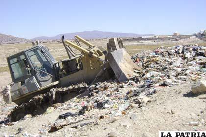 Orureños generan 40% más de basura