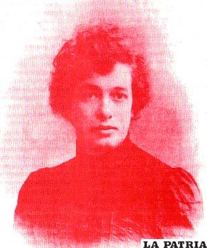 Poetisa, prosista y colaboradora de prensa, quien publica libros desde 1887
