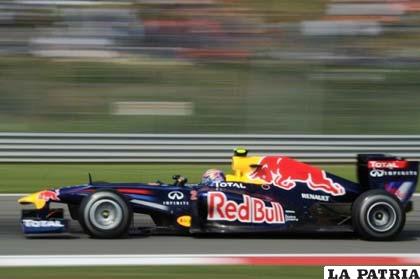 La máquina de Sebastián Vettel, fue la más veloz del evento