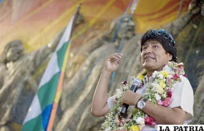 Evo Morales acusó al secretario ejecutivo de la Central Obrera Boliviana de “prebendalista”