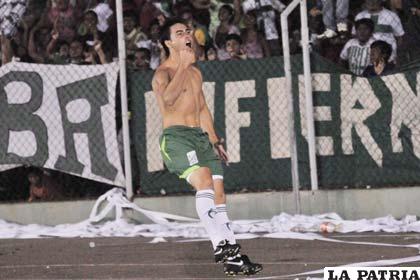 Marcelo Aguirre, jugador de Oriente Petrolero